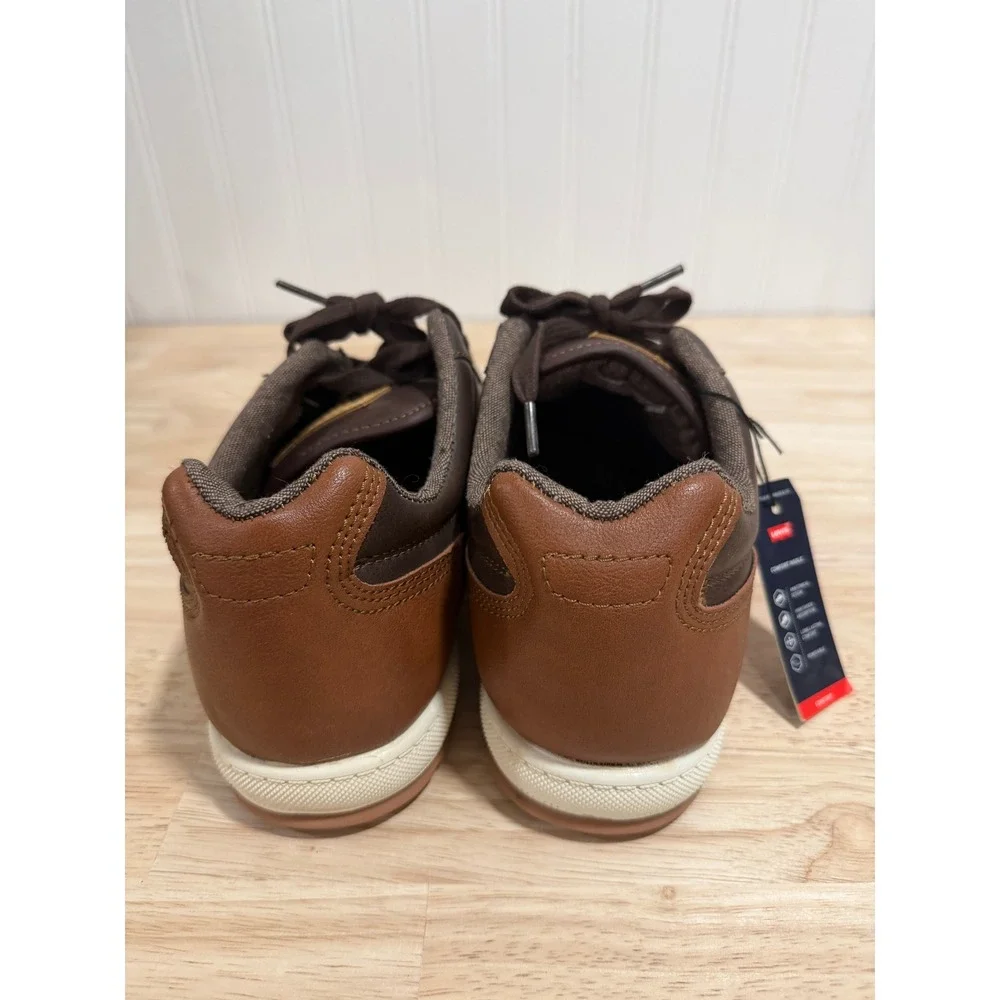 Levi's Comfort Sneakers Shoes Brown Casual NWT Men Size 9